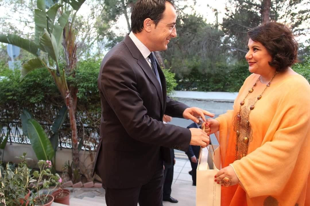 سفيرة مصر في قبرص