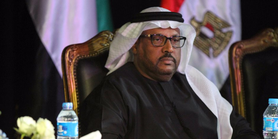 جمعة مبارك الجنيبى سفير الإمارات بالقاهرة