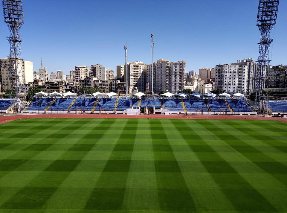 إستاد الإسكندرية بعد التطوير