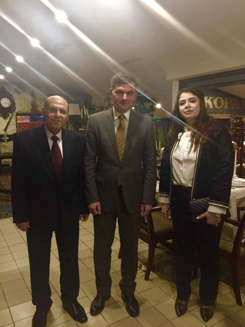 سفير مصر يقدم أوراق اعتماده لرئيسة جورجيا