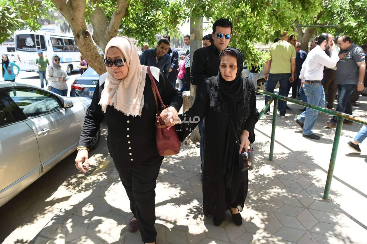 تشييع جنازة ابنة رشدى أباظة