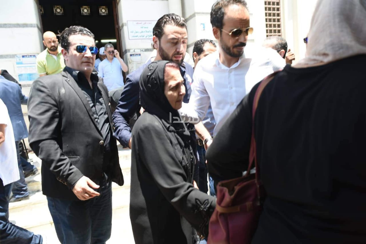 تشييع جنازة ابنة رشدى أباظة