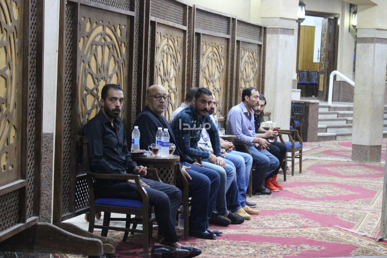 عزاء والدة حجاج عبد العظيم