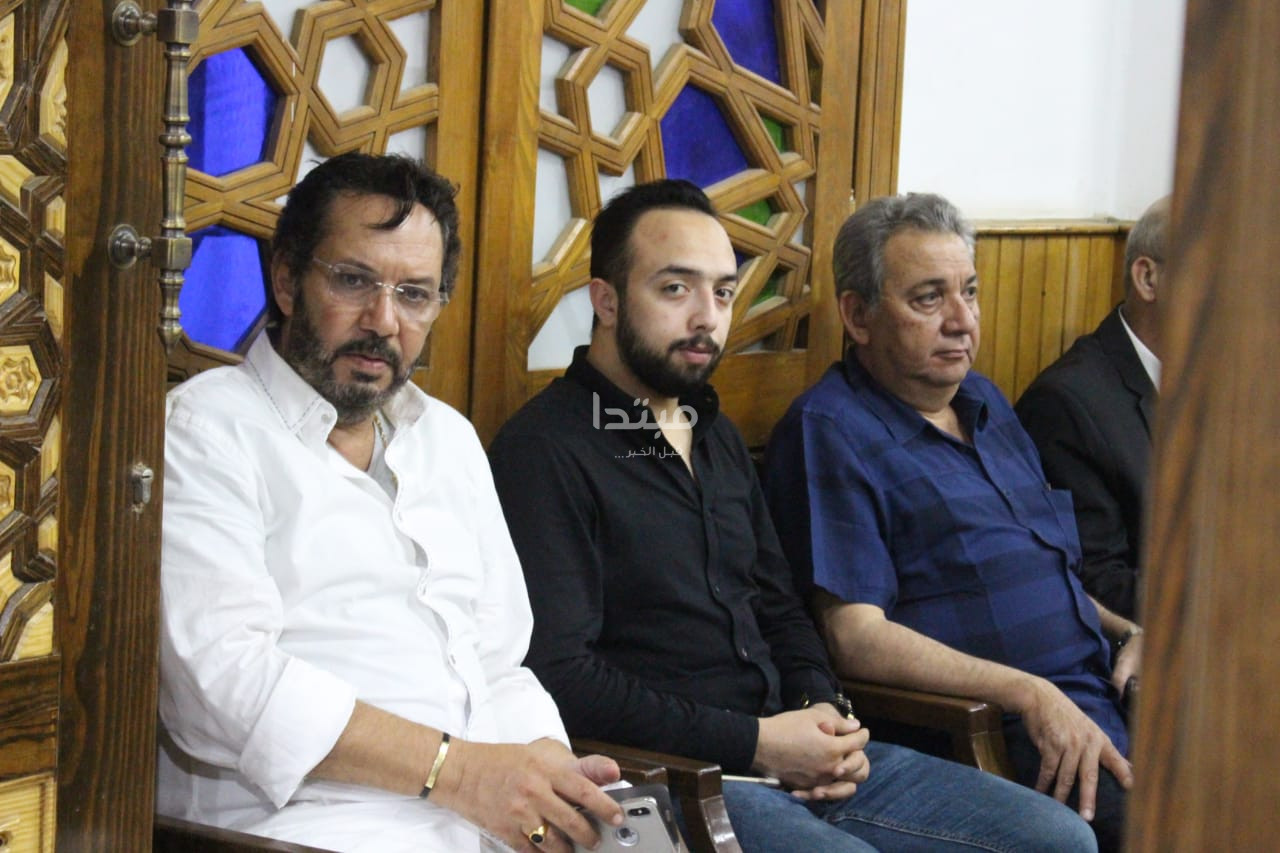 عزاء والدة حجاج عبد العظيم