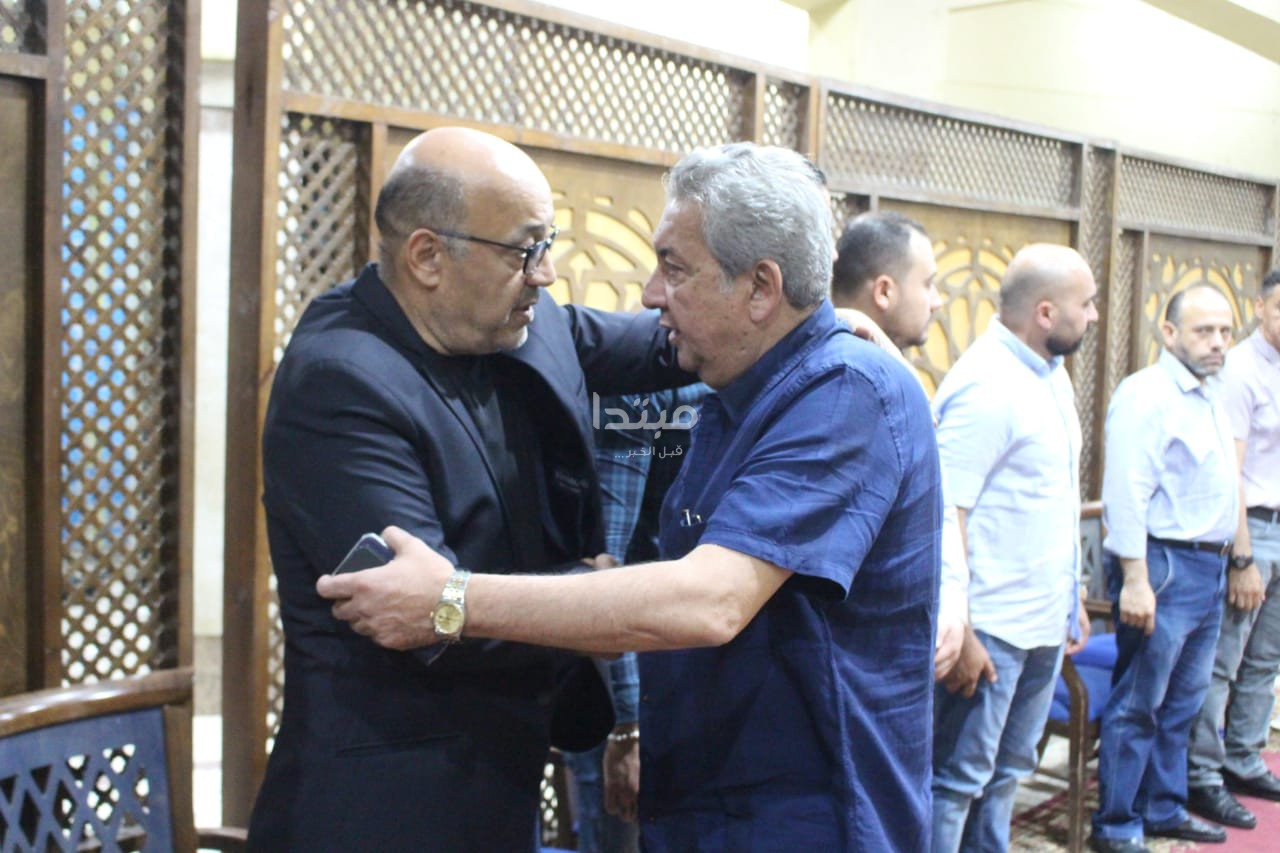 عزاء والدة حجاج عبد العظيم