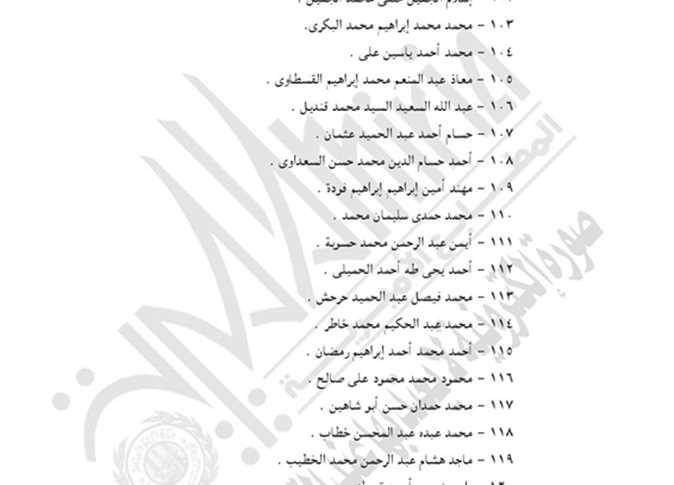 قرار السيسى تعيين معاونى النيابة العامة
