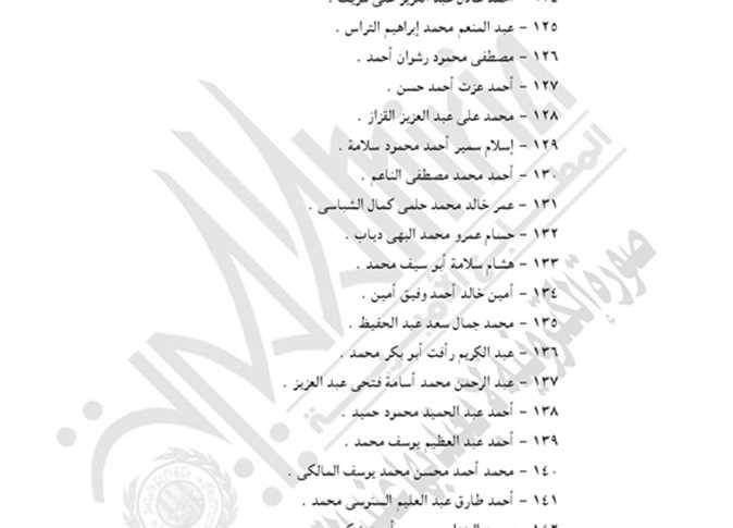 قرار السيسى تعيين معاونى النيابة العامة