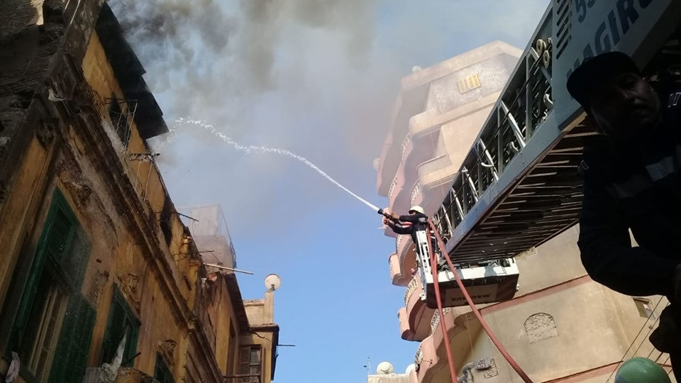 حريق دمنهور