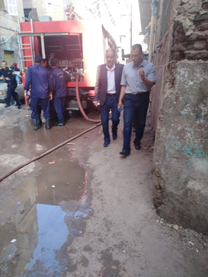 حريق دمنهور