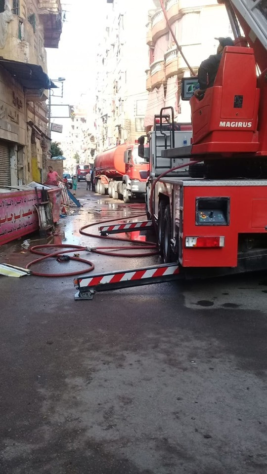 حريق دمنهور