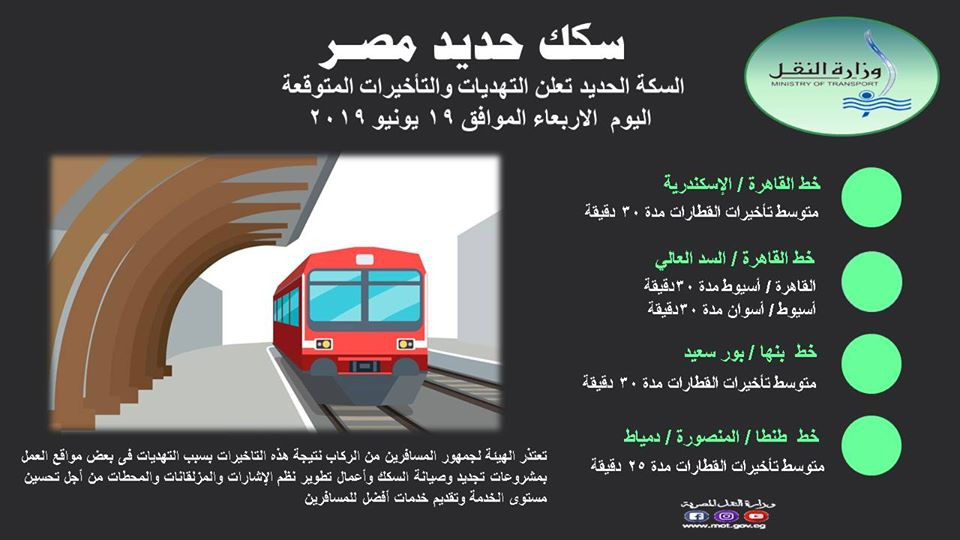 تأخيرات القطارات