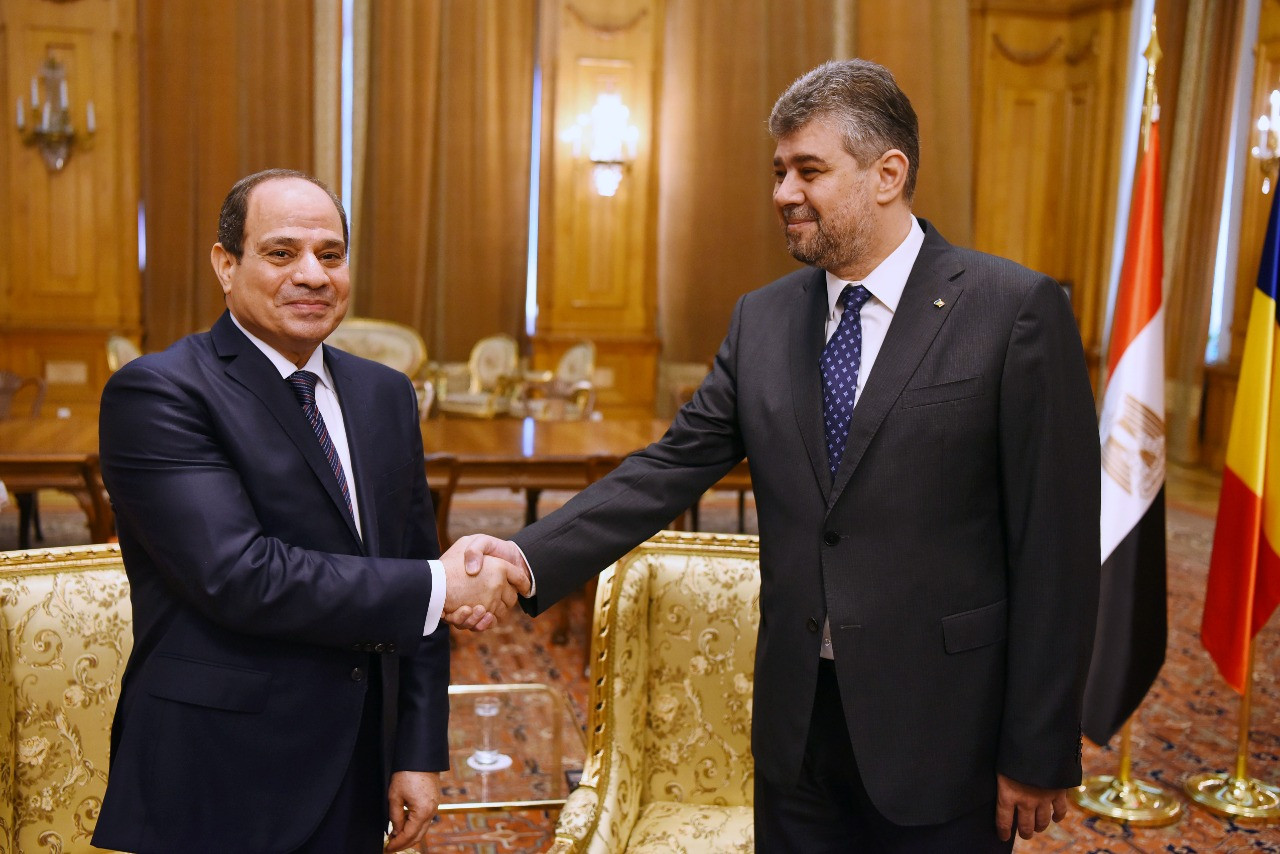 زيارة الرئيس السيسى للبرلمان الرومانى