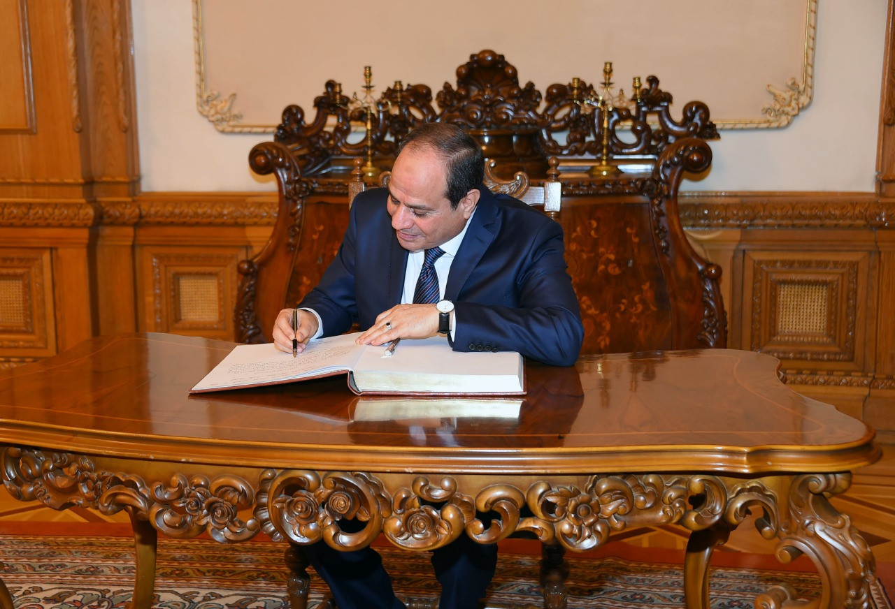 زيارة الرئيس السيسى للبرلمان الرومانى