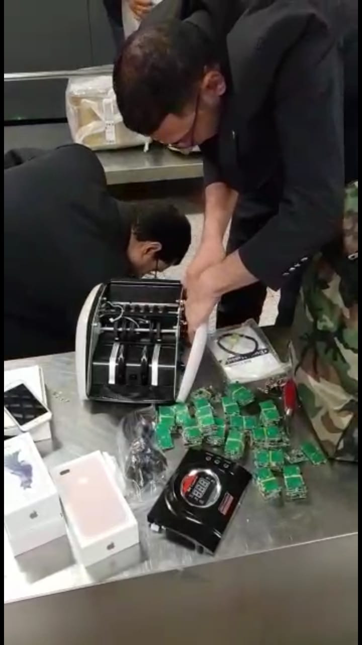 تهريب لخاتم من الماس