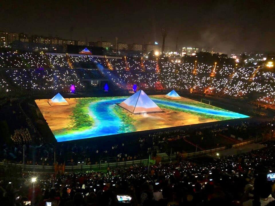 الرئيس السيسى يفتتح بطولة أمم إفريقيا