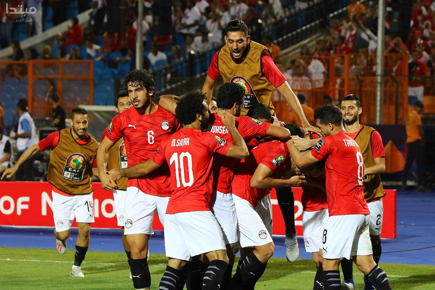 فوز الفراعنة بهدف تريزيجيه أمام زيمبابوى