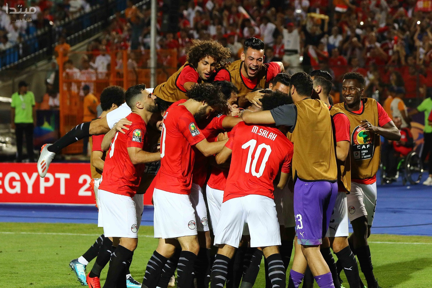فوز الفراعنة بهدف تريزيجيه أمام زيمبابوى