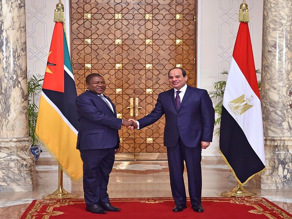 الرئيس السيسى ورئيس موزمبيق