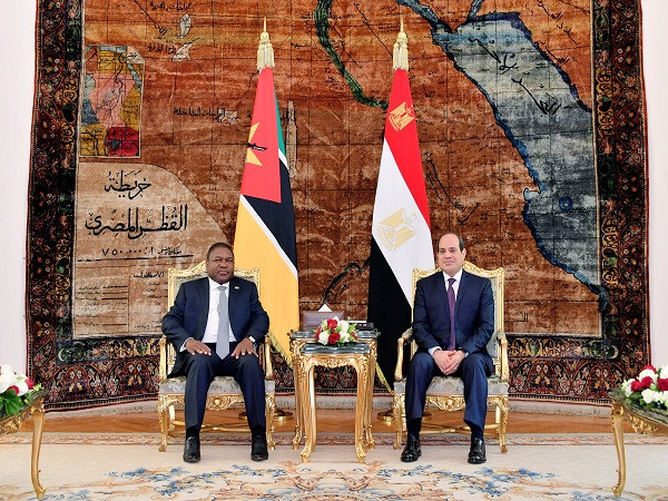 الرئيس السيسى ورئيس موزمبيق