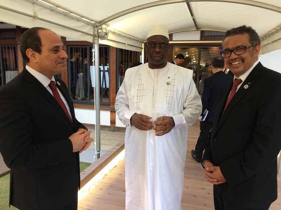 الرئيس السيسى يشارك فى مأدبة العشاء