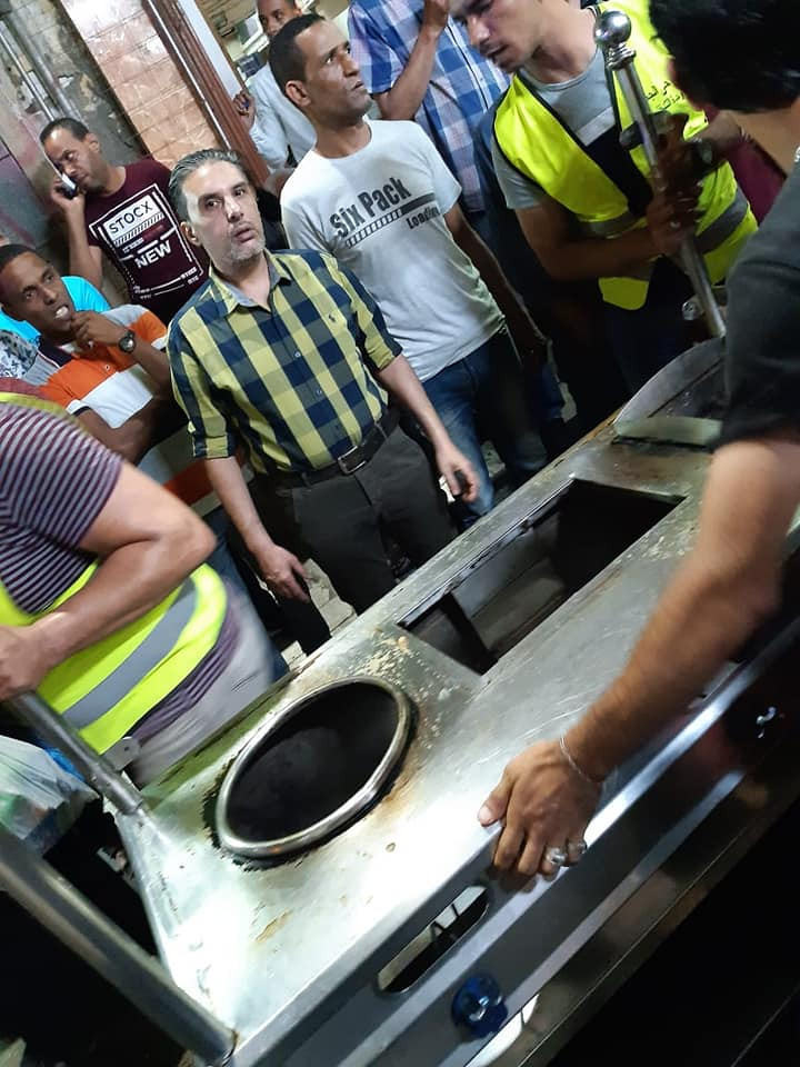 حملة لمصادرة اسطوانات الغاز بشوارع الإسكندرية