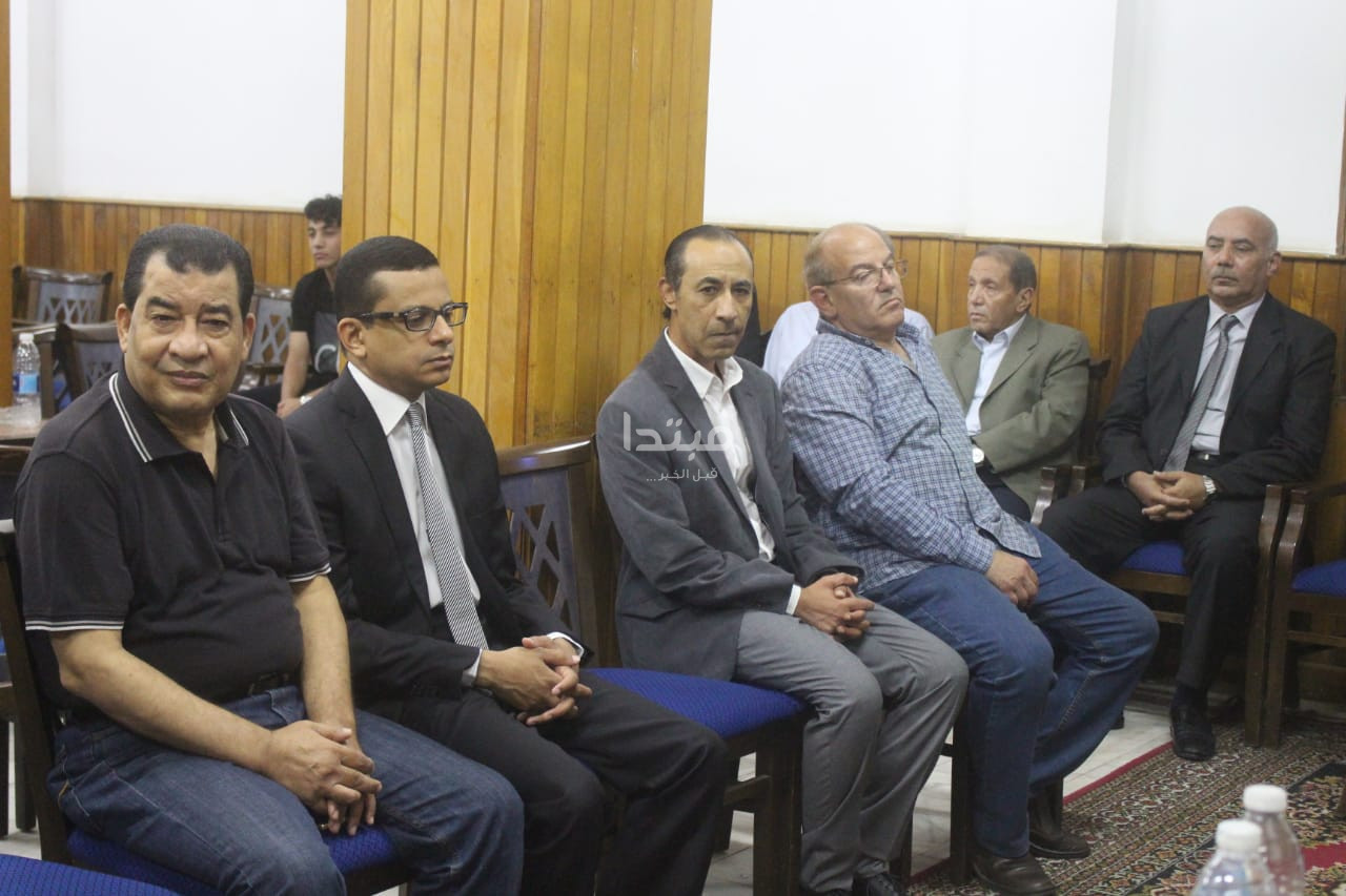 عزاء زوجة رشوان توفيق