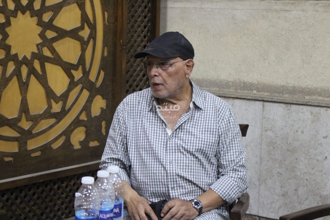 عزاء زوجة رشوان توفيق