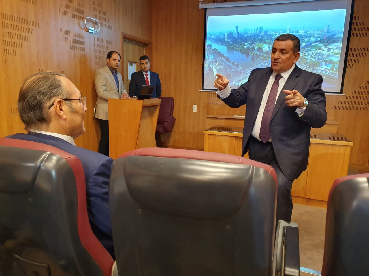 زيارة السفير السعودي لمدينة الإنتاج الإعلامى
