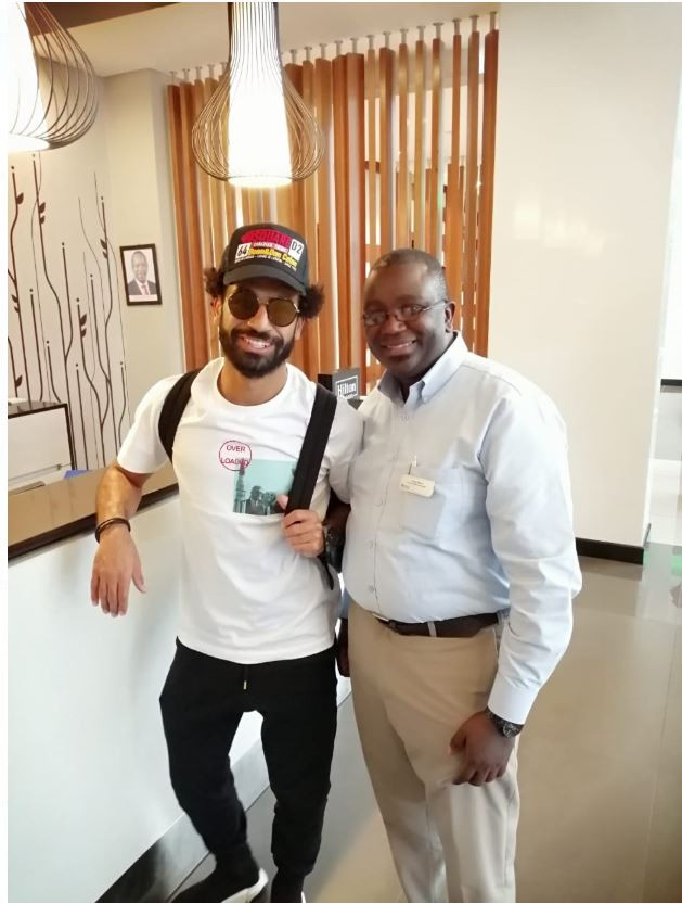محمد صلاح فى كينيا