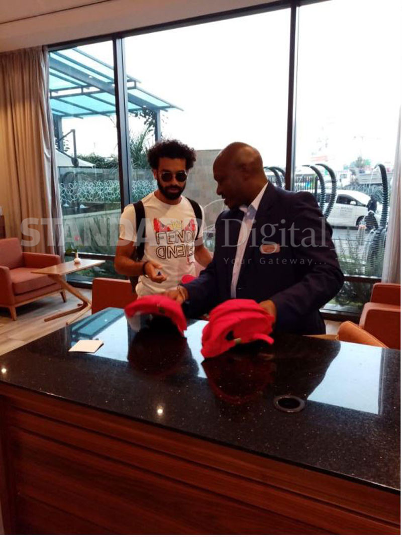 محمد صلاح فى كينيا