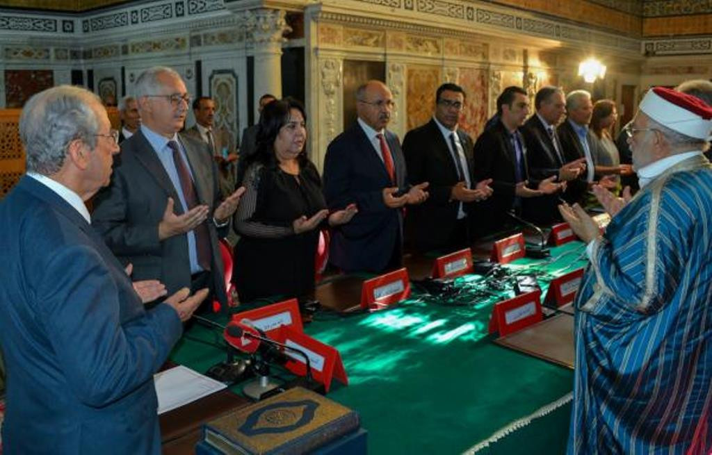 تأبين الرئيس التونسى الباجى قايد السبسى