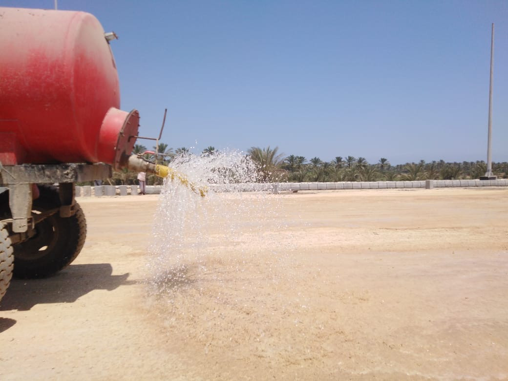 المدخل الغربى لمدينة دمياط الجديدة