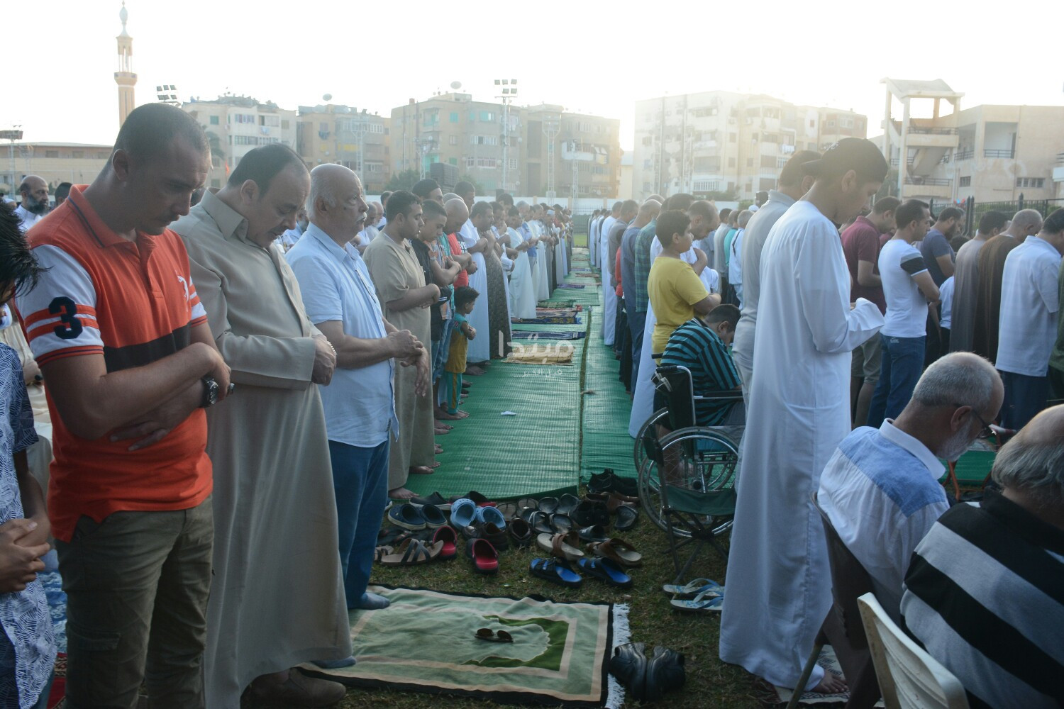 صلاة العيد بالمنوفية