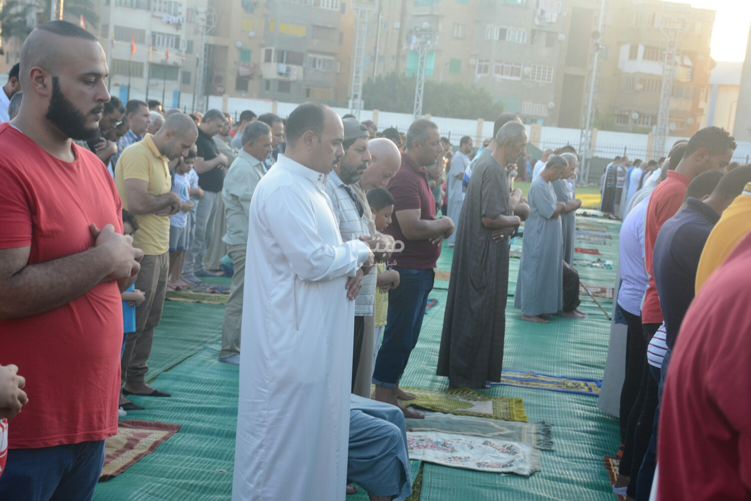 صلاة العيد بالمنوفية