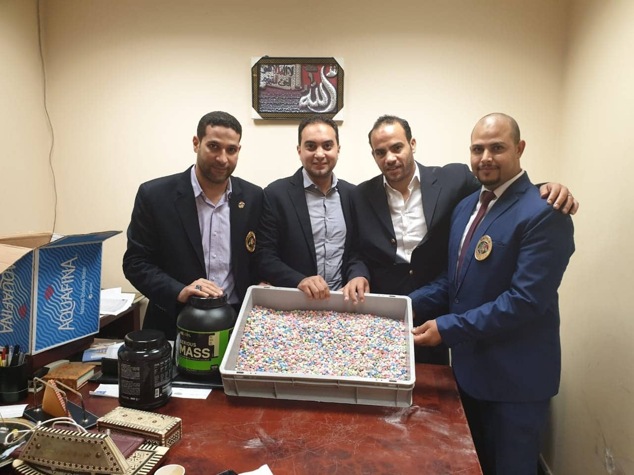 الأقراص المضبوطة