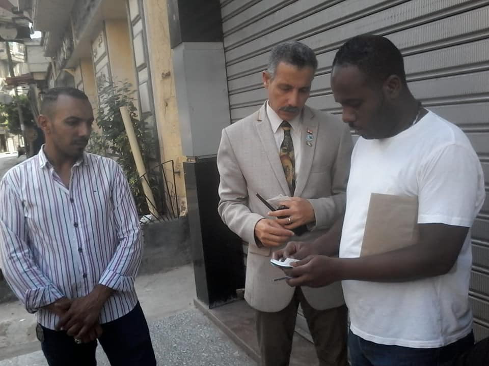انهيار أجزاء من عقار بالإسكندرية