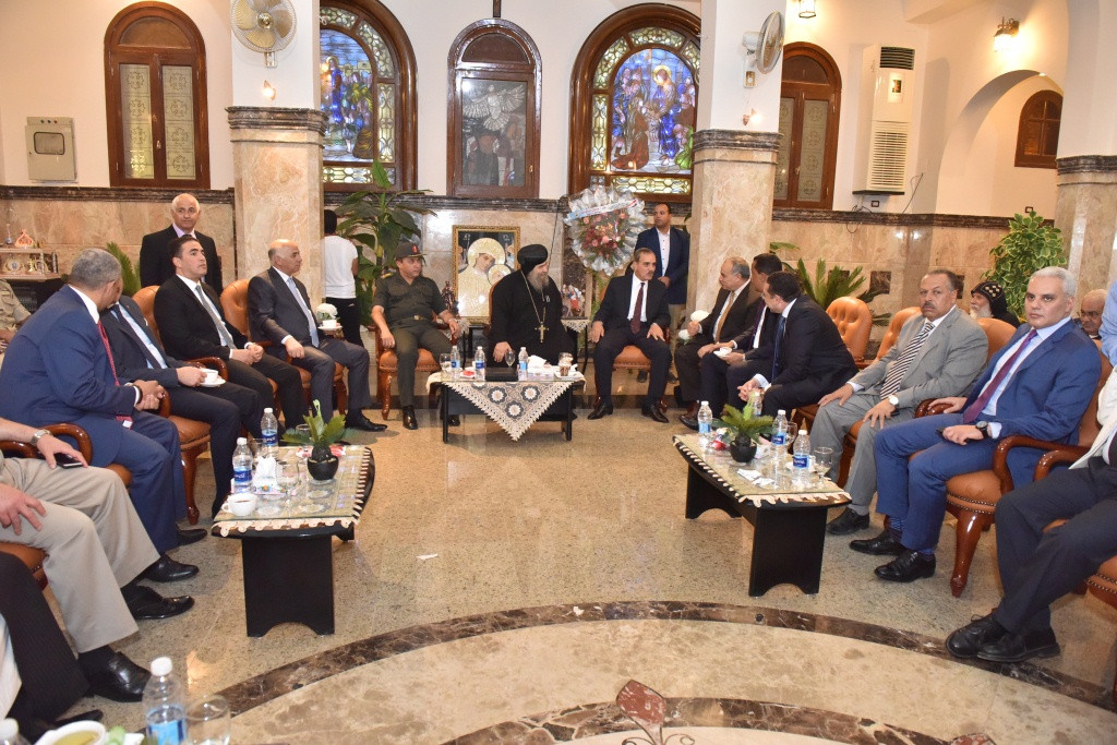 مليونى شخص يحتفلون بلجوء العائلة المقدسة بدير العذراء فى أسيوط