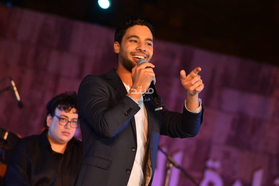 أحمد جمال فى مهرجان القلعة