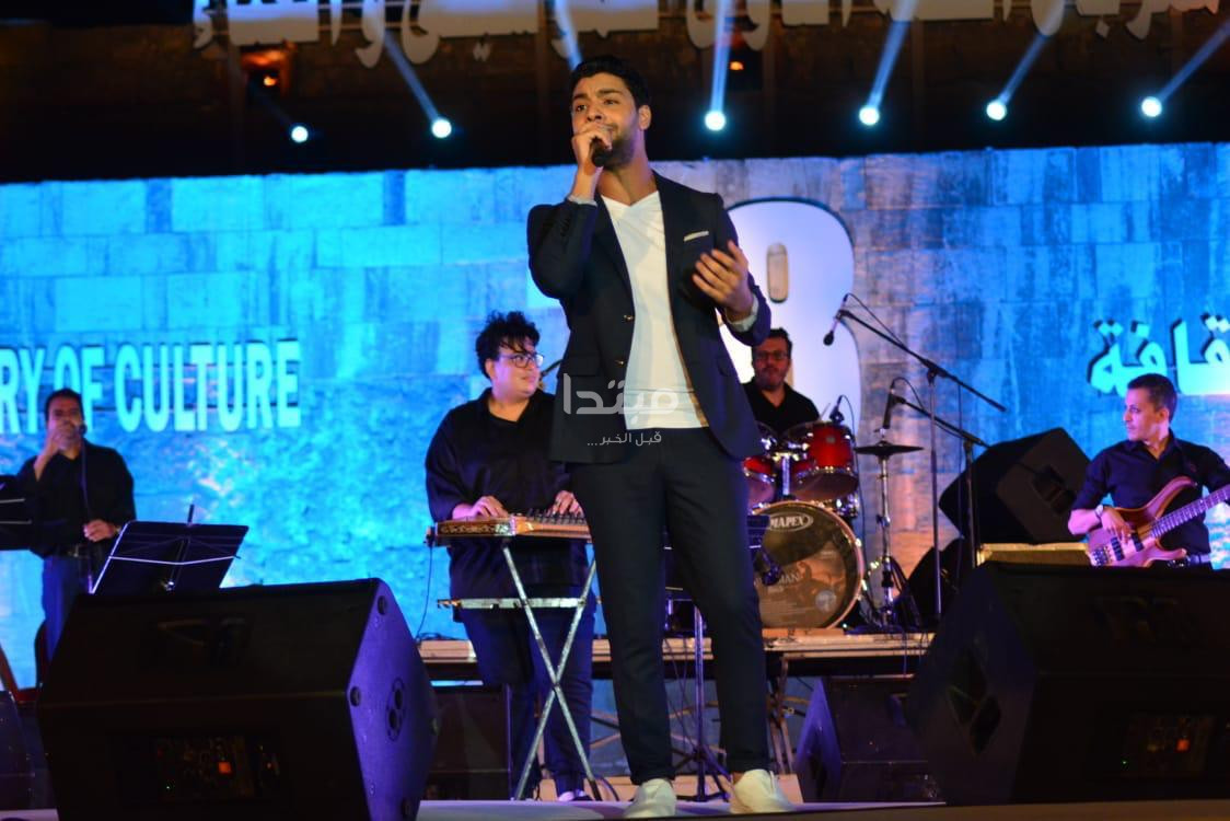 أحمد جمال فى مهرجان القلعة