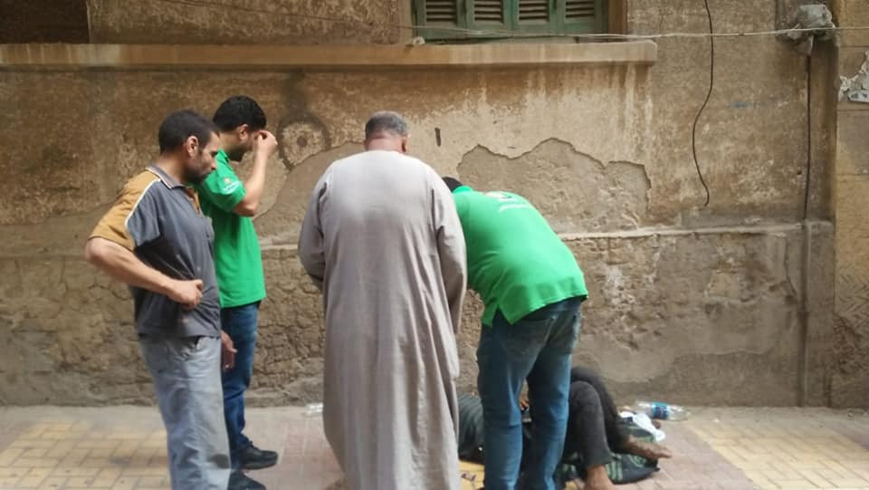 التضامن تنقذ مشرد بالإسكندرية
