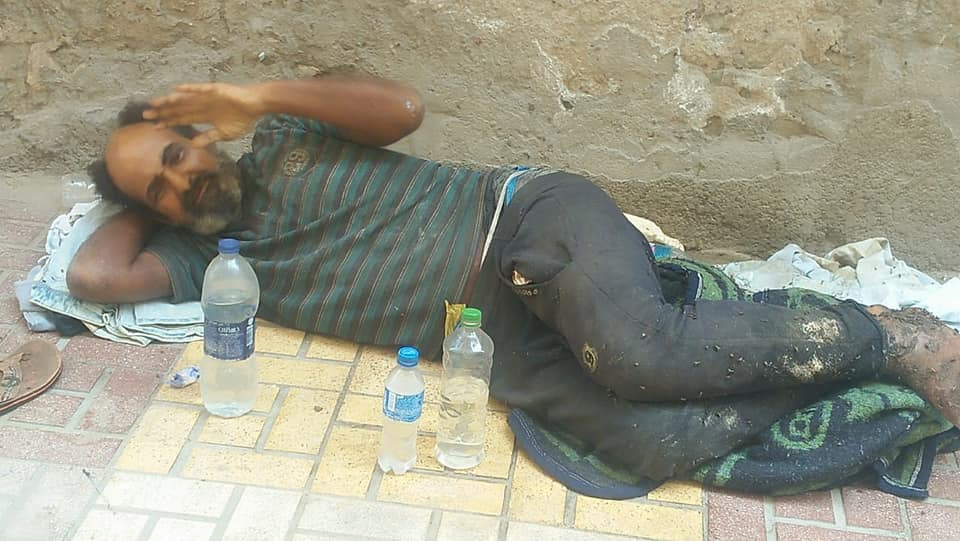 التضامن تنقذ مشرد بالإسكندرية