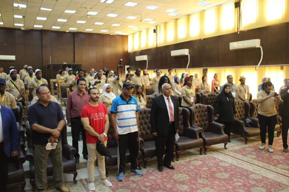 شباب إفريقيا فى زيارة للفيوم