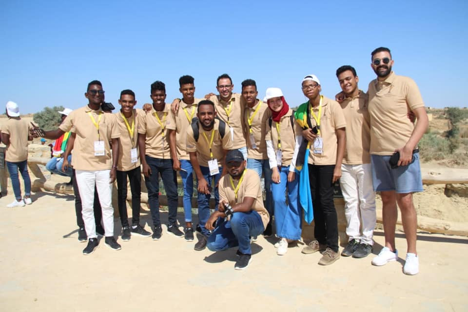 شباب إفريقيا فى زيارة للفيوم
