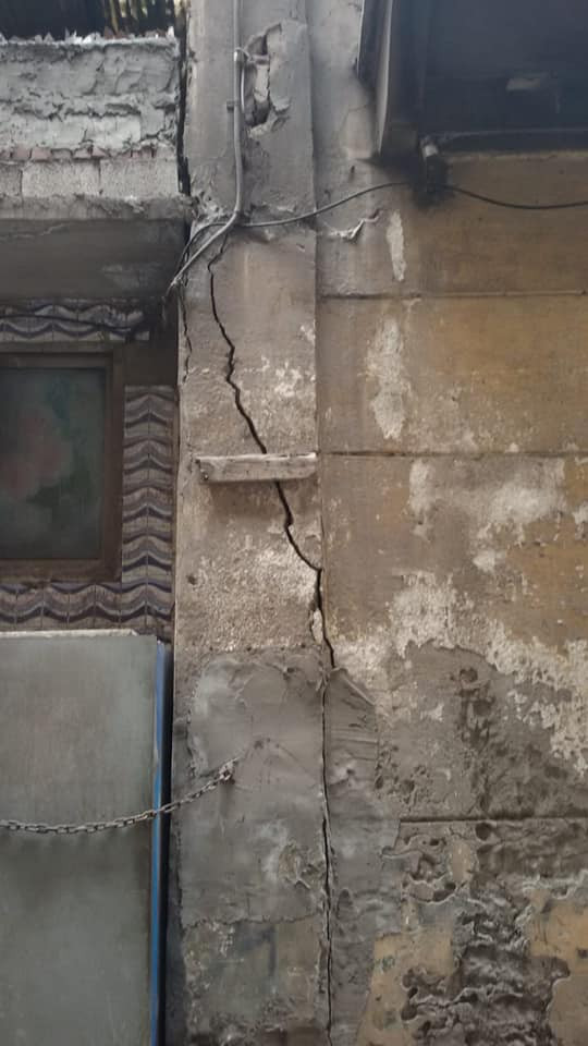 هبوط أرضي في الإسكندرية