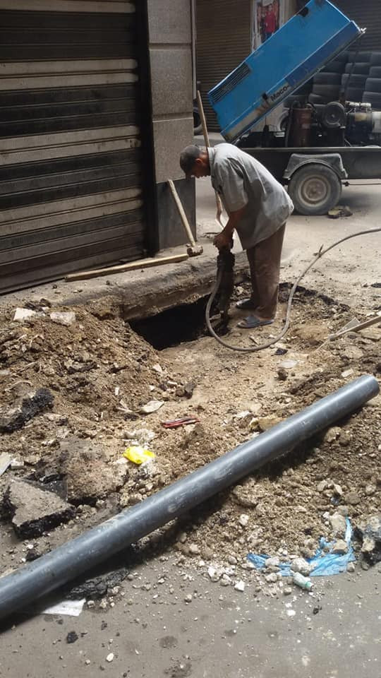 هبوط أرضي في الإسكندرية
