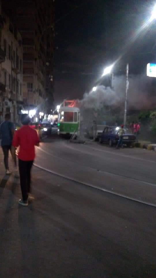 حريق محدود بترام المدينة