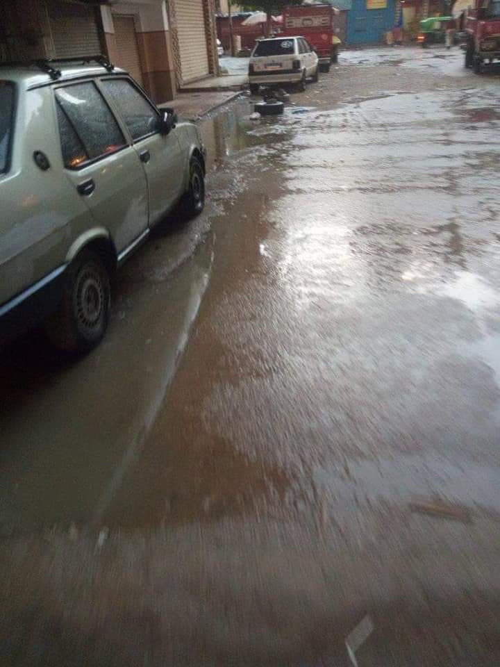 هطول أمطار على الإسكندرية
