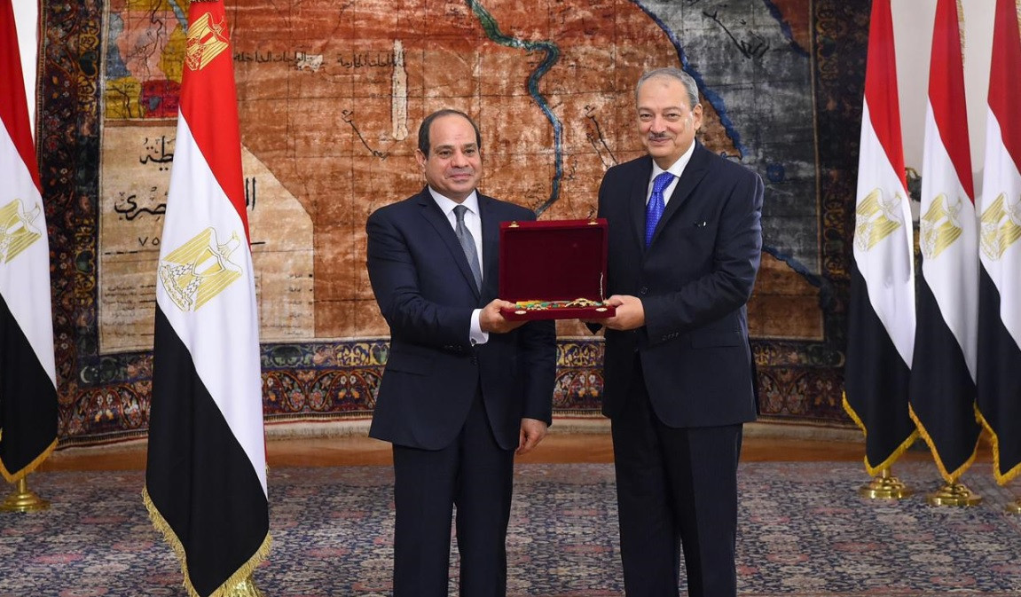 الرئيس يشهد حلف اليمين للنائب العام ورئيس مجلس الدولة