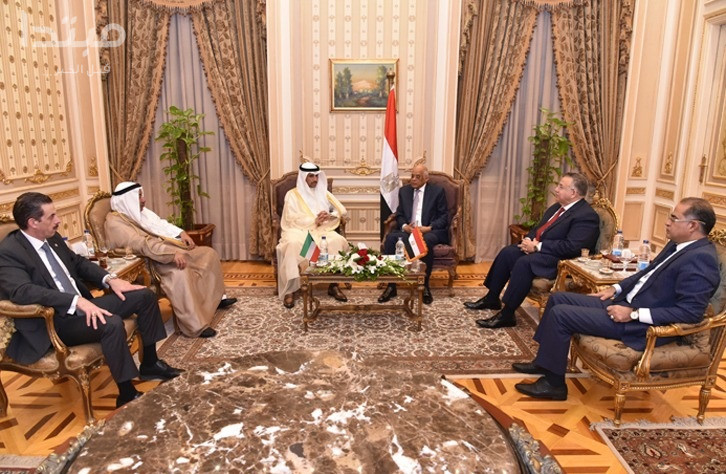 على عبد العال يلتقى رئيس مجلس الأمة الكويتى