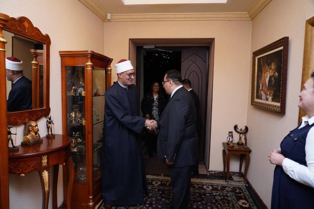 استقبال أمين عام مجمع البحوث الإسلامية&nbsp;